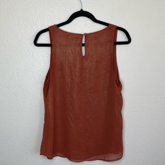 Apt.9 Sparkle Burnt Orange Tank SZ M - Picture 7 of 7